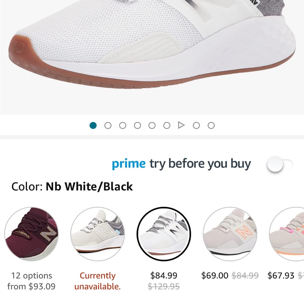 New balance fresh foam roav soze 9 worn once